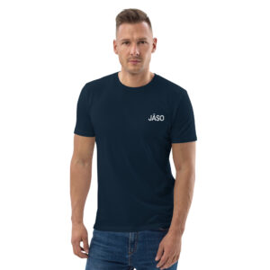 JÄSO Shirt – Classic Logo – Navy Blue