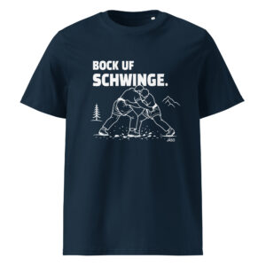 JÄSO Shirt – Bock uf Schwinge – Navy Blue